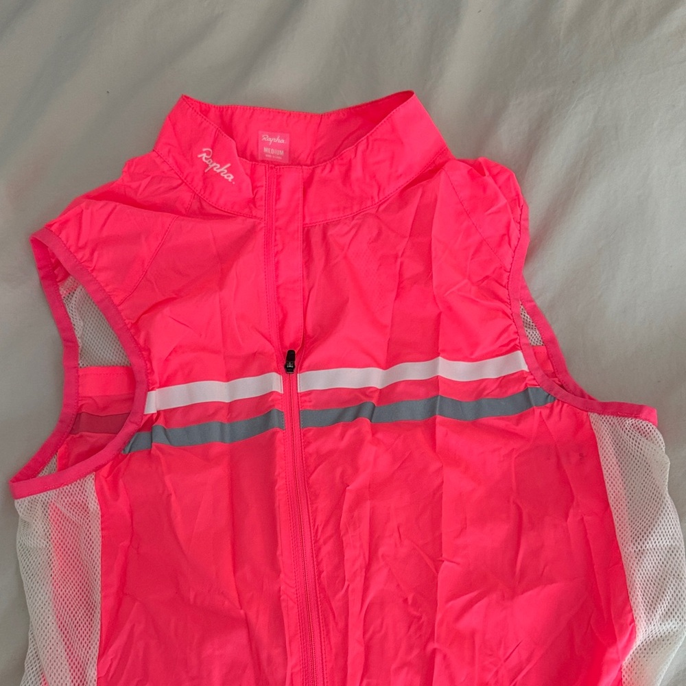 Rapha Neon Pink Cycling Gilet